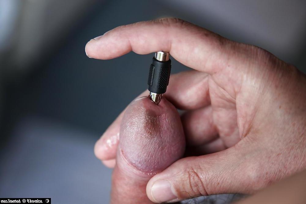 25P Plug into my urethral slave dick