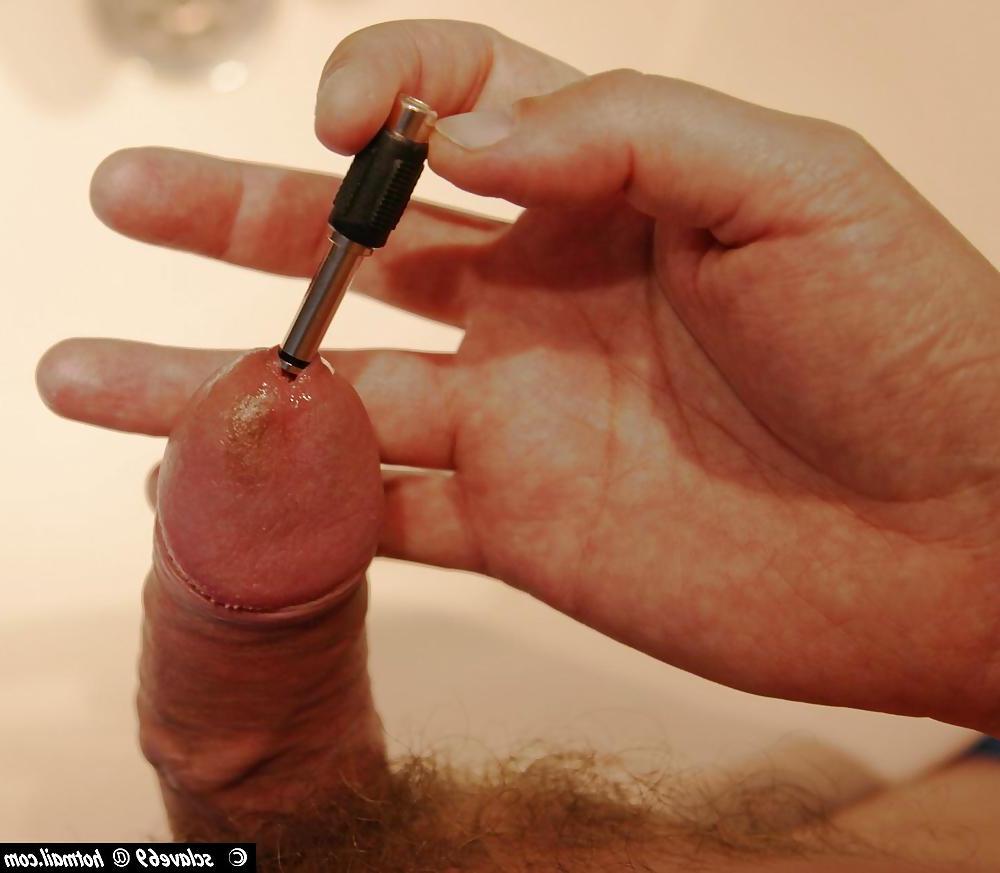 25P Plug into my urethral slave dick