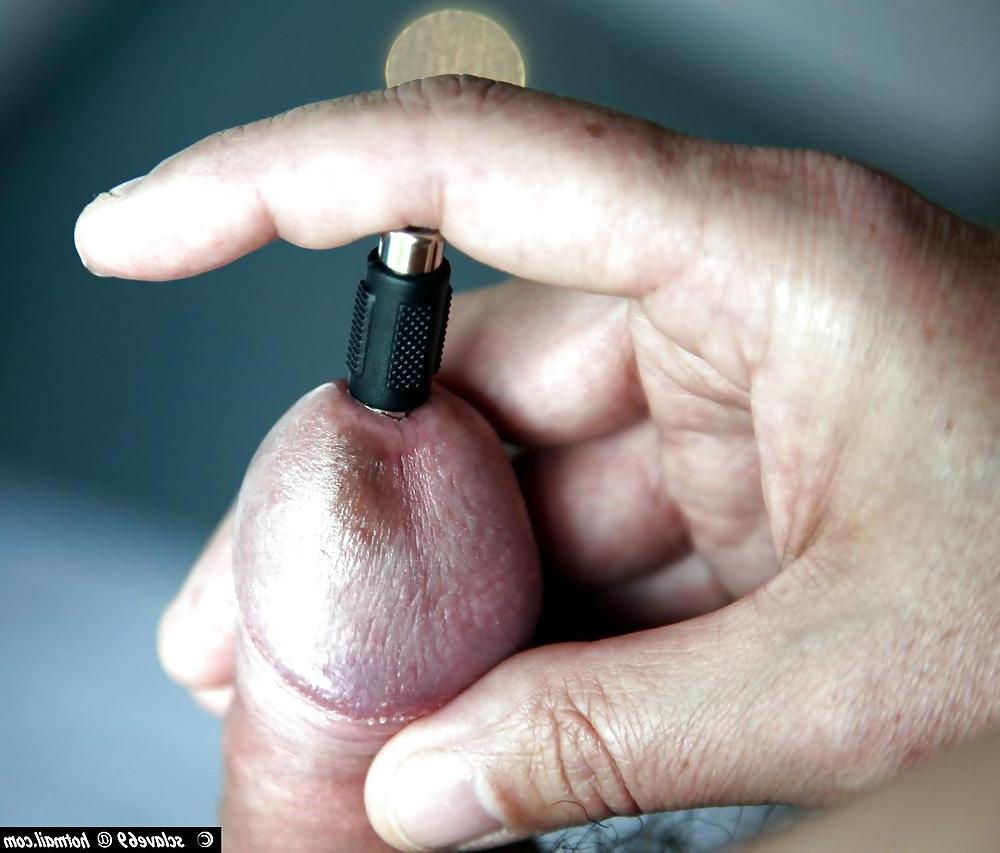 25P Plug into my urethral slave dick