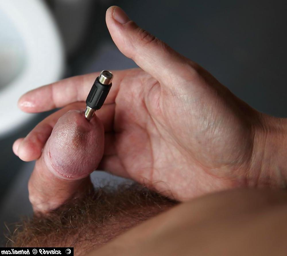 25P Plug into my urethral slave dick