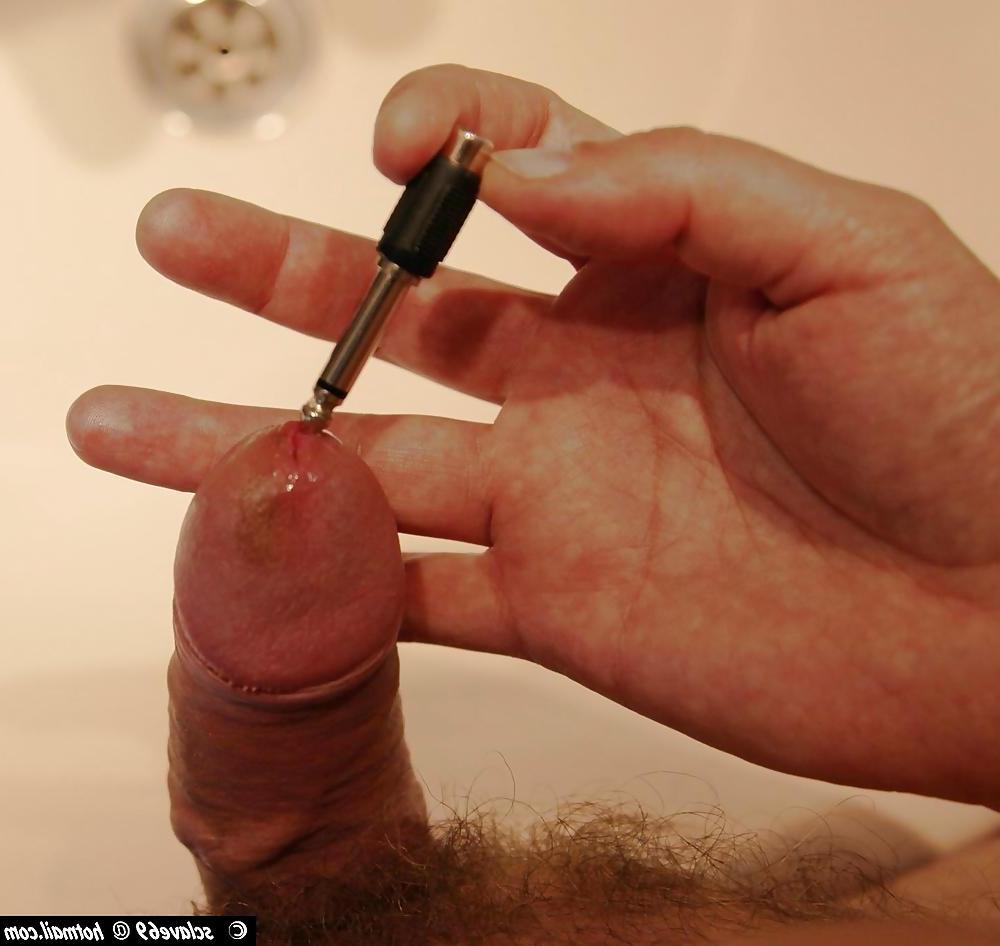 25P Plug into my urethral slave dick