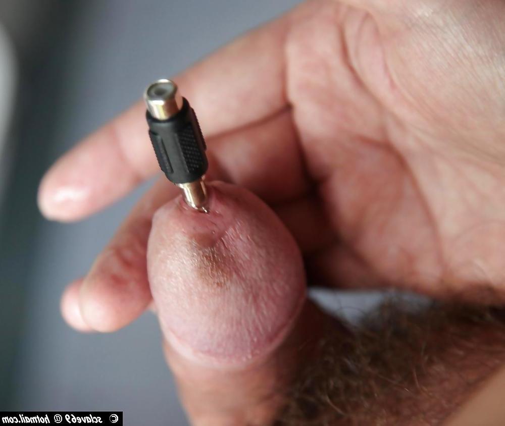 25P Plug into my urethral slave dick