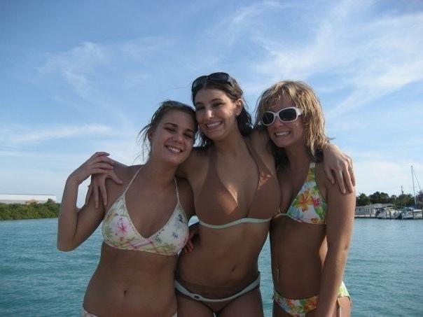 15P Gorgeous cute amateur busty teen posing on camera