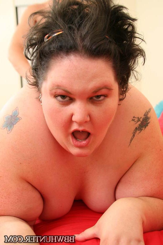 12P Huge tattoed slut having her fat cunt drilled from behind