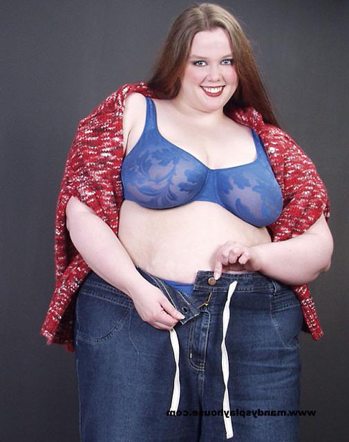 13P BBW takes off her blue lingerie
