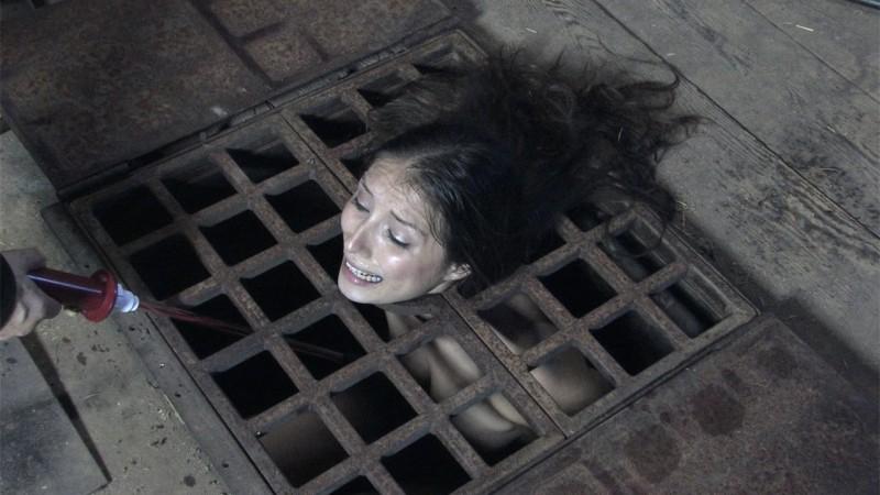 15P Trapped in the floor, first Sister Dee gets the ring gag, then she gets Mr. Pogo