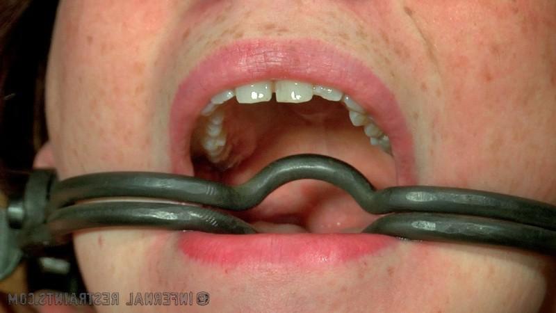 16P Maggie Mead in device bondage with forced orgasms and spanking