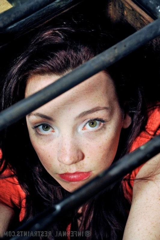 16P Maggie Mead in device bondage with forced orgasms and spanking