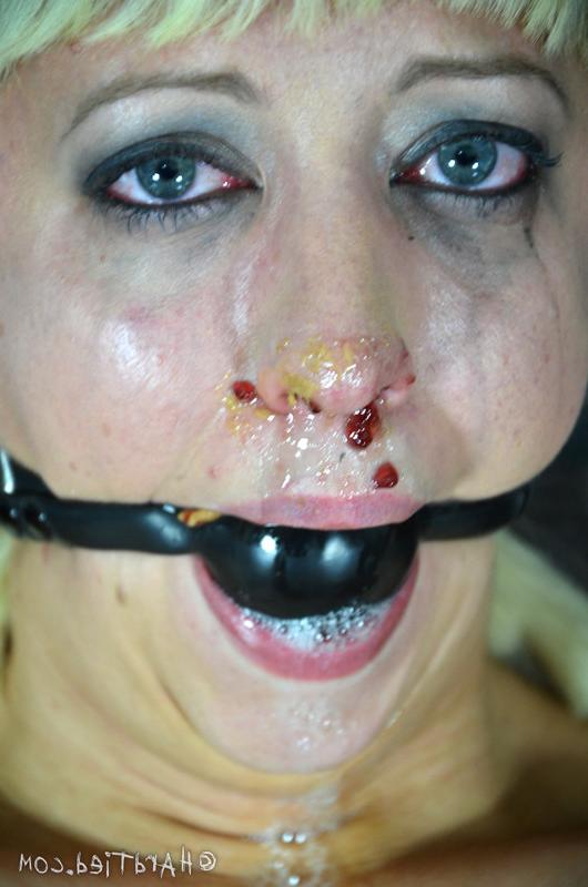 16P Cherry Torn can take the pain of the cane on her flesh but having to tell PD 