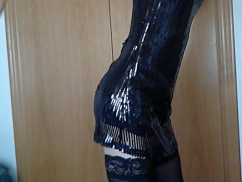 13P My night sissy dress