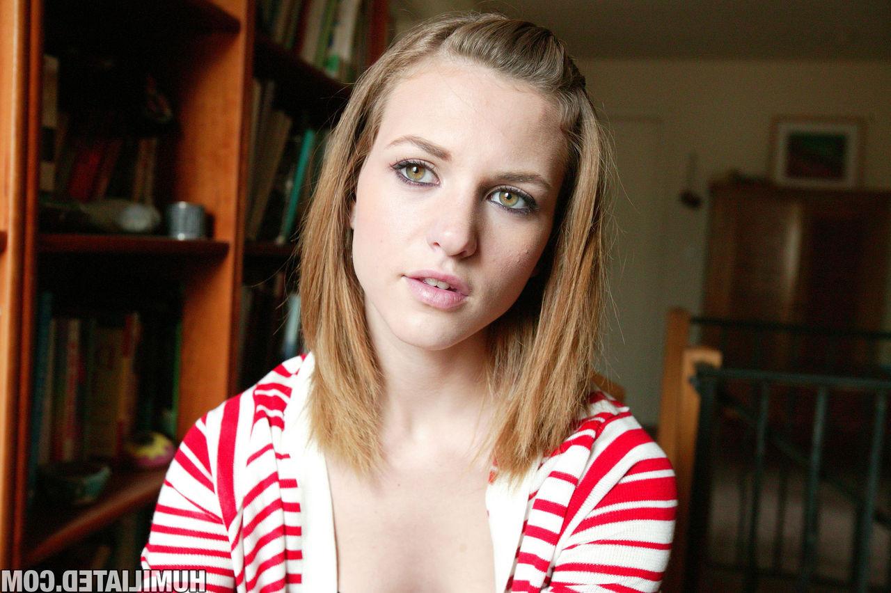 15P Casey Chase tied and drilled in her twat