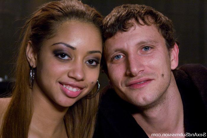 15P Interracial bondage sex with Angel cummings