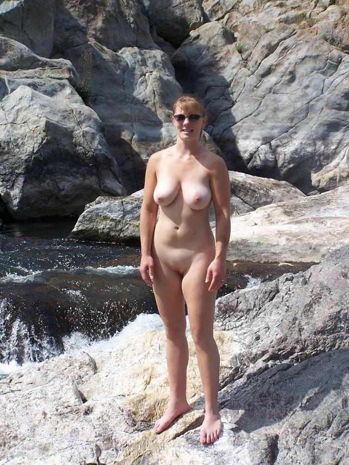 15P Everyone has clothes on except for this hot nudist