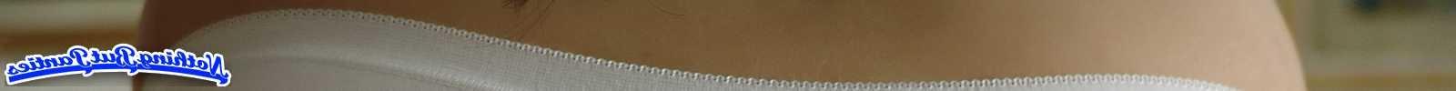 8P EU tight white cotton panties