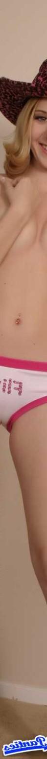 18P Ashlee cotton flirt panties topless and a cowboy hat oh she is a flirt and a tea