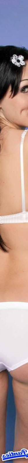18P Reanna white cotton boy short panties