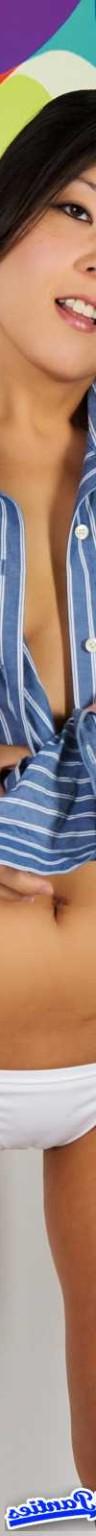 18P Kaylee white cotton bikini panties and mens shirt