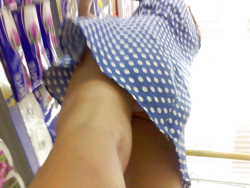 4P Pink Panty Blue Gown at Hypermart PTC, Surabaya, indonesia