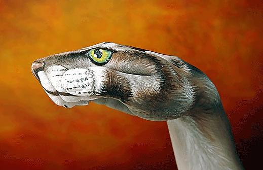 25P ANIMAL HAND - PAINTING