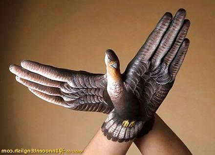 25P ANIMAL HAND - PAINTING