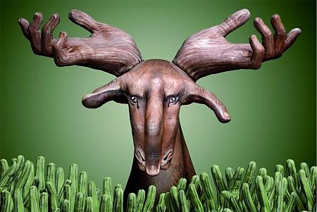 25P ANIMAL HAND - PAINTING