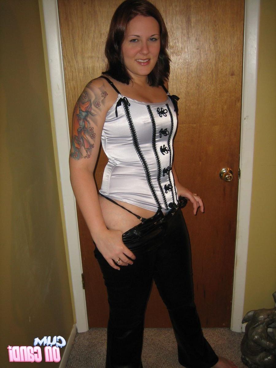 15P candi with a face full of cum after hot blowjob