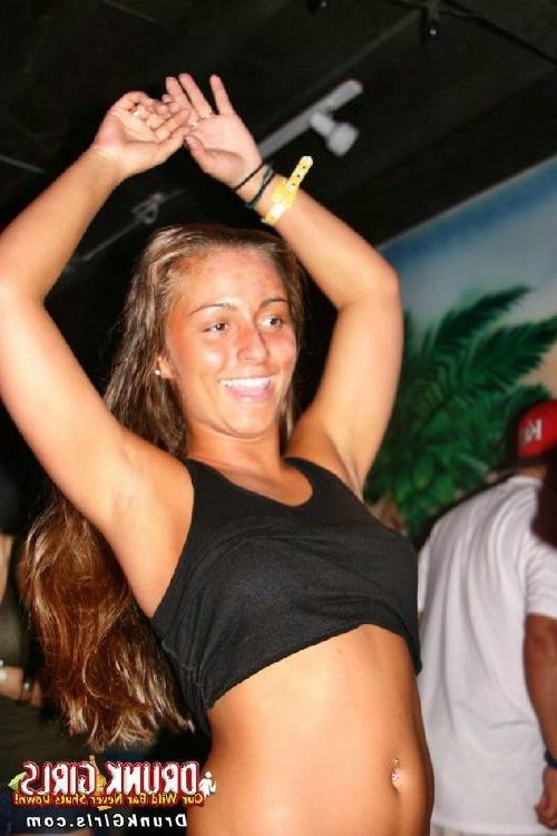 16P Hot and horny drunk girls showing their pretty tits at a party