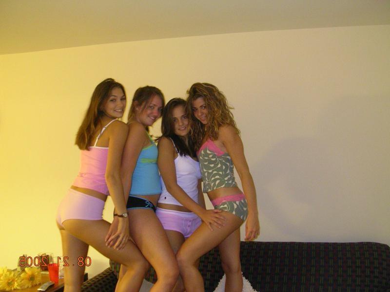 12P Babes wear panties and demonstrate them on cam