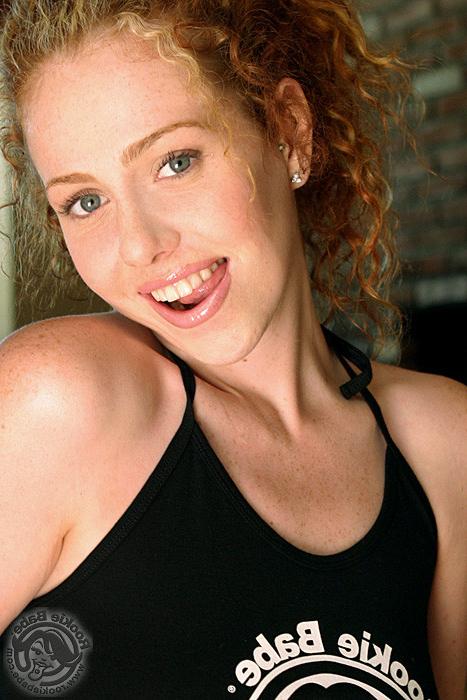 16P Freckled teen redhead girl next door nude outdoors