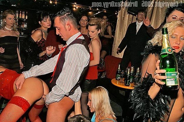 18P Wild and messy orgie and drunk party sex