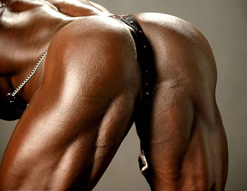 12P Huge muscular black Goddess ripped strong sexy body