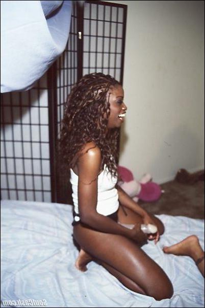 15P Black lesbians fuck eachother with a strapon dildo