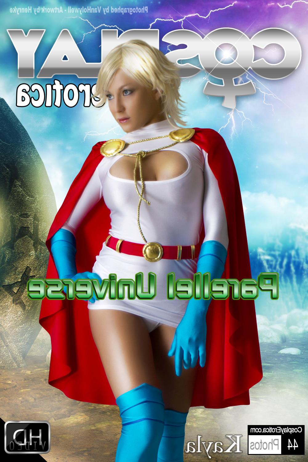 12P Power Girl Cosplay
