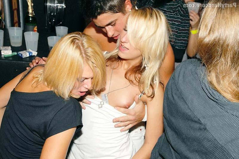 15P Drunk horny chicks fucking hard at hardcore party sex