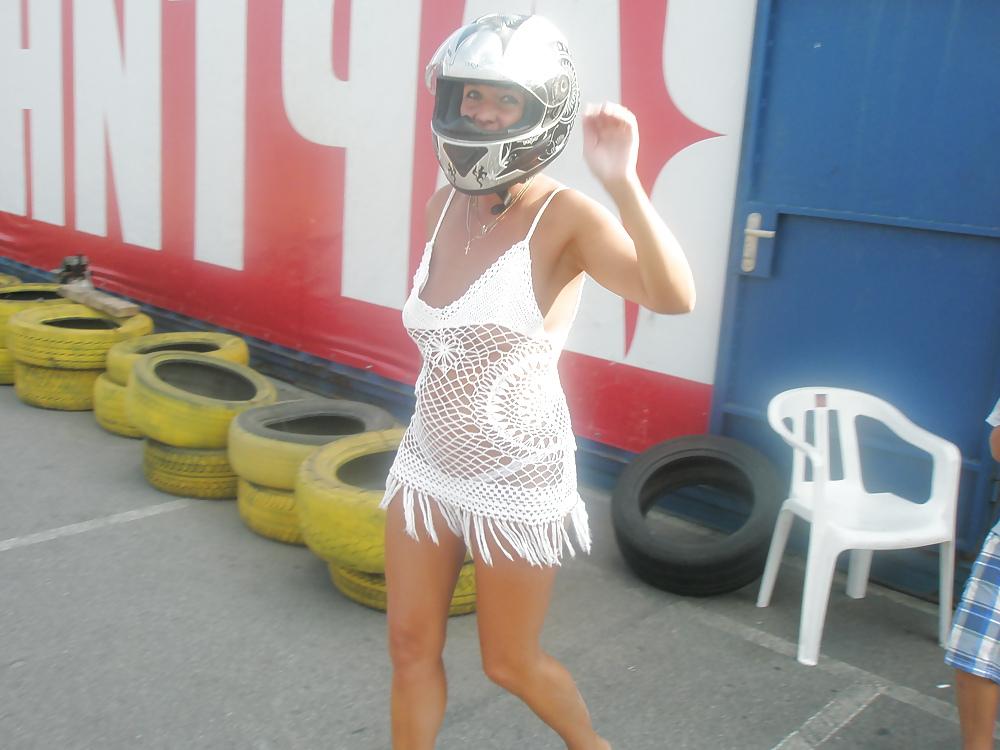 25P My small white dress.
