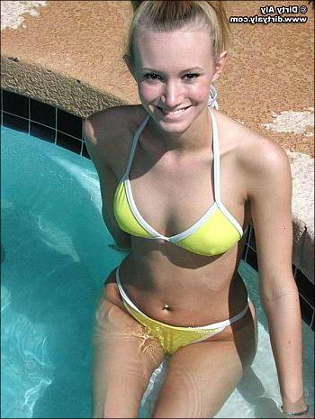 17P Dirty Aly strips in the pool