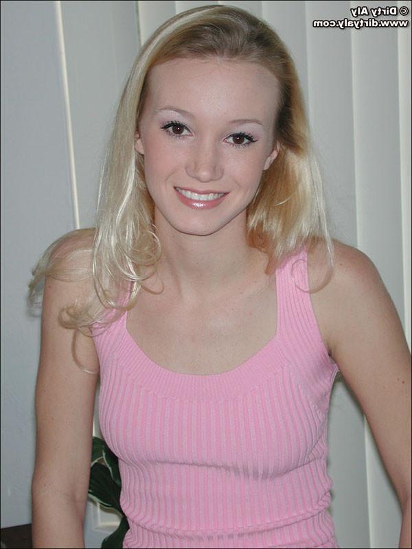 16P Dirty Aly Looking Hot in White Skirt