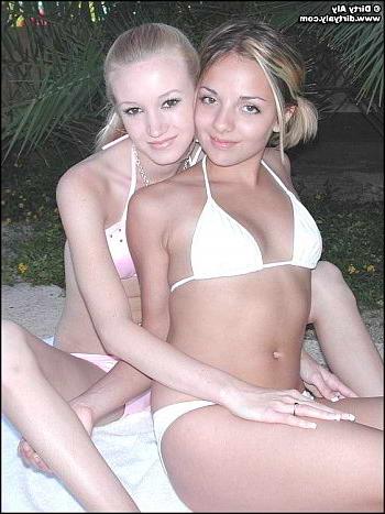 17P Dirty Aly and Jordan Capri strip and get naked