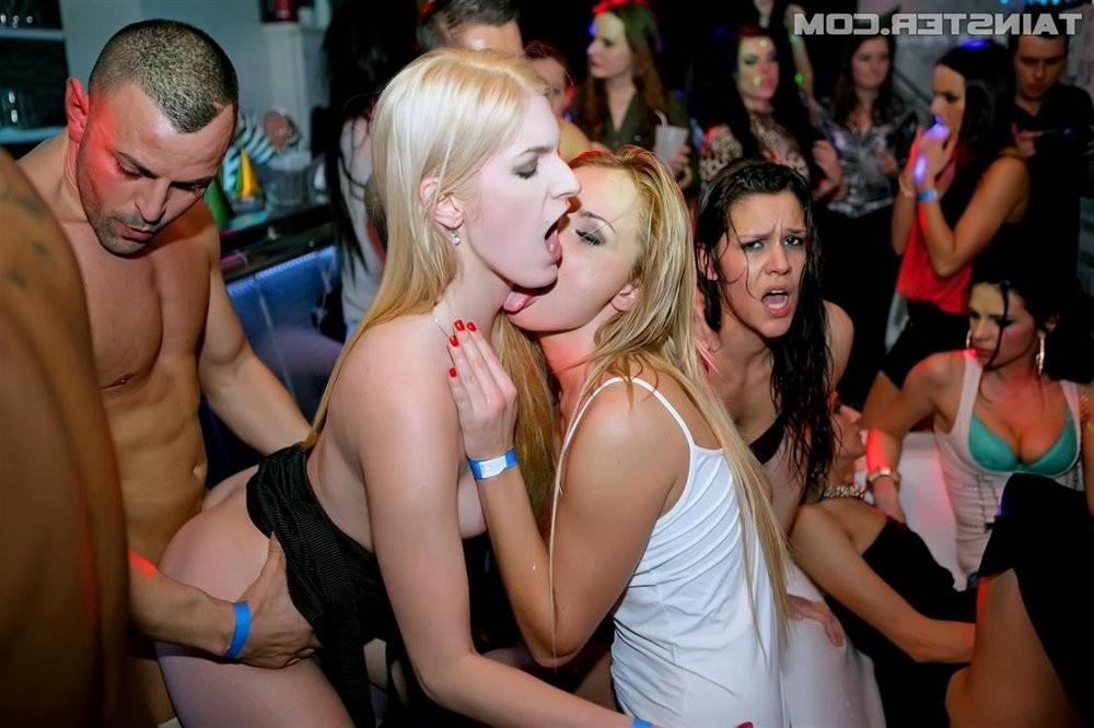 15P European pornstars go wild at massive sex parties