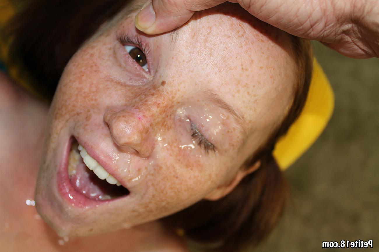 16P Little redhead girl fucked by old dude