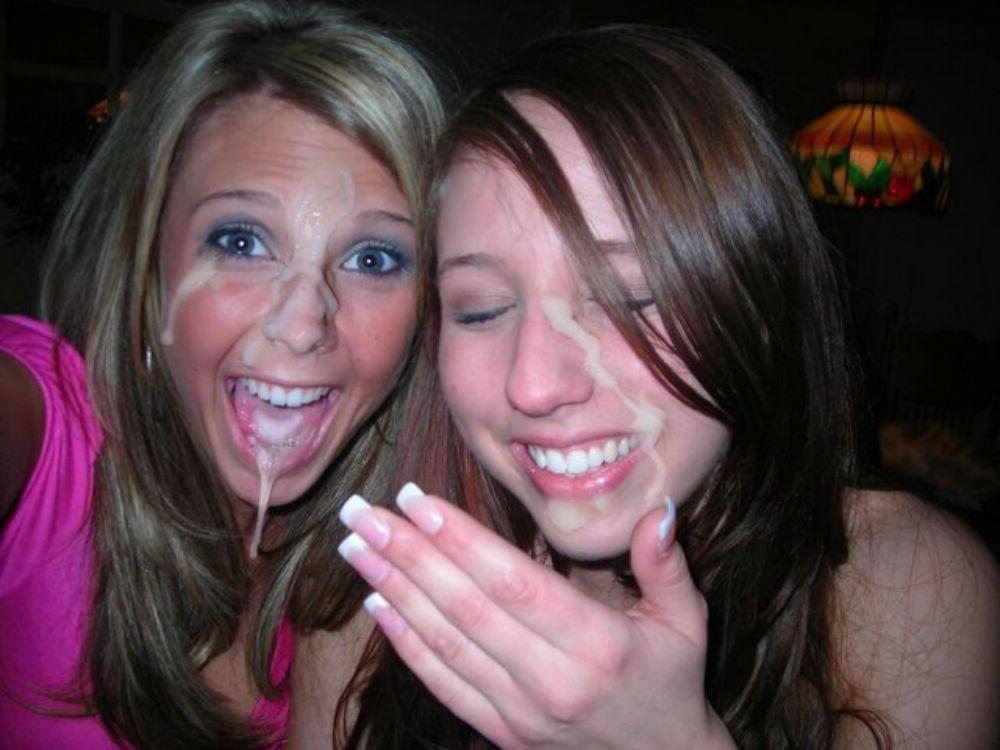 15P Horny gfs lick cock and cumshots  1