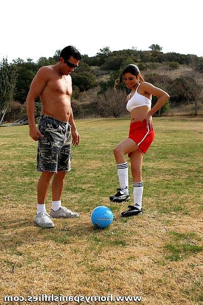 16P Soccer playing Latina hottie has her wet pussy cock crammed