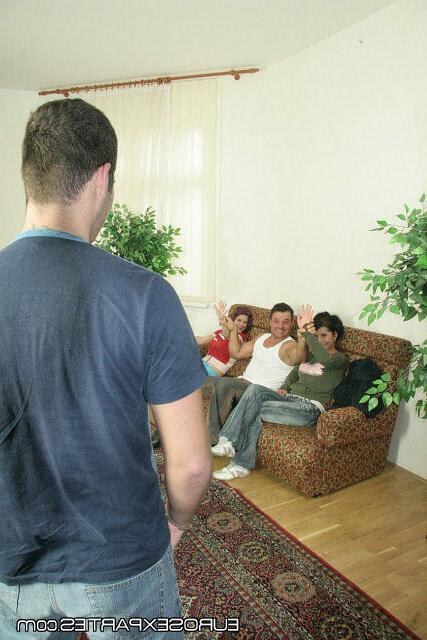 12P 12 pics and 1 movie of Rossis from Euro Sex Parties