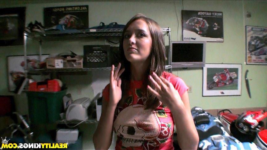 16P Hot little tight amateur gets drilled hard in her tight box after getting picked