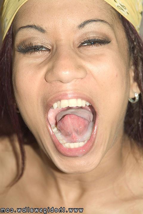 17P Light skinned black hottie drips with hot cum after a hard fuck