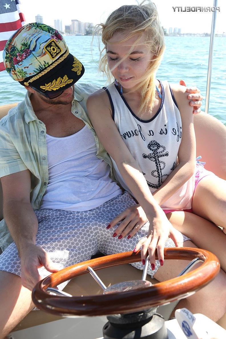 16P Alina West Fucked On A Boat
