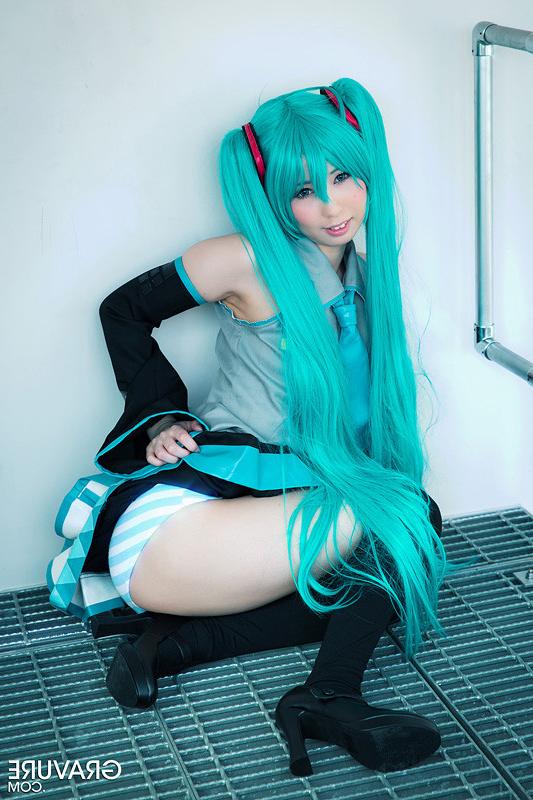 12P Miku Oguri Cosplay おぐりみく
