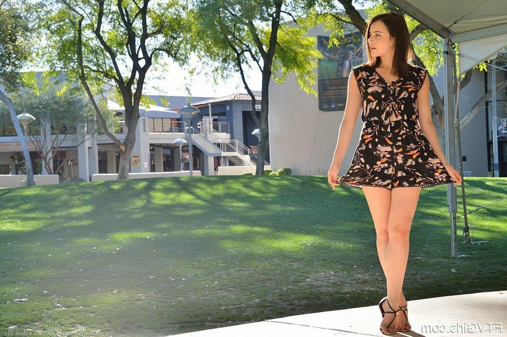 15P Natural Teen Outdoor Naughty