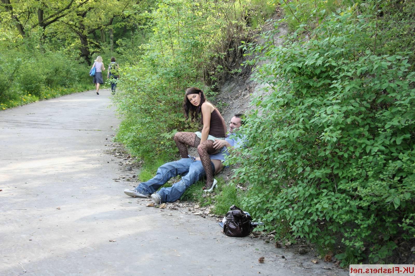 16P Amateur couples public sex and exhibitionist hardcore of brunett