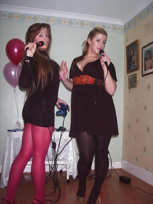 14P Pink & Blue Stockings